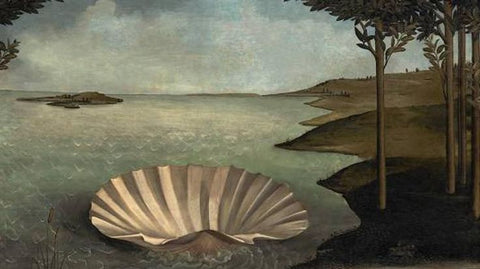 Sereias e musas como metáforas da aura e do mistério, em uma reflexão sobre o fascínio e a exposição constante nas redes sociais.